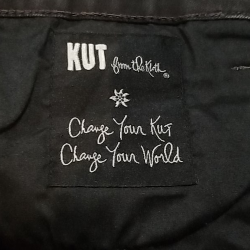 Kut From The Kloth Farrah Baby Bootcut Jeans Sz 4 - Picture 12 of 13